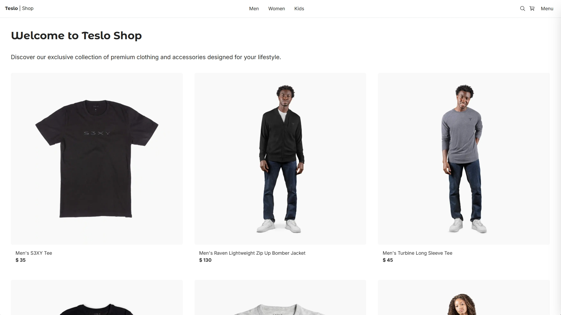 Teslo Shop - Plataforma de comercio electrónico